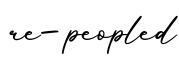单词re-peopled书写