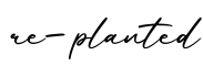 单词re-planted书写