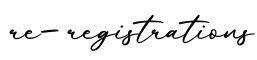 单词re-registrations书写