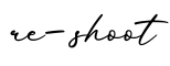 单词re-shoot书写