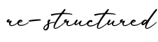 单词re-structured书写