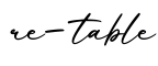 单词re-table书写