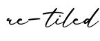 单词re-tiled书写