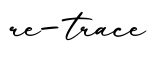 单词re-trace书写