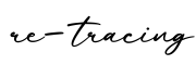 单词re-tracing书写