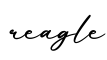 单词reagle书写