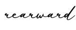 单词rearward书写