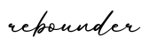 单词rebounder书写