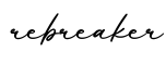 单词rebreaker书写