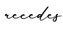 单词recedes书写