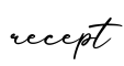 单词recept书写