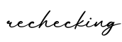 单词rechecking书写