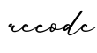 单词recode书写