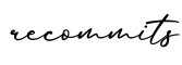 单词recommits书写