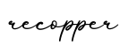 单词recopper书写