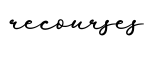 单词recourses书写