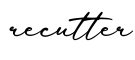 单词recutter书写