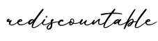单词rediscountable书写