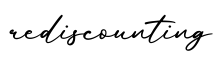 单词rediscounting书写