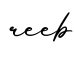 单词reeb书写