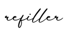 单词refiller书写