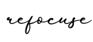 单词refocuse书写
