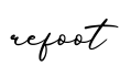 单词refoot书写