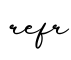 单词refr书写