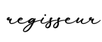 单词regisseur书写
