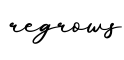 单词regrows书写