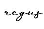 单词regus书写