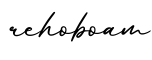 单词rehoboam书写