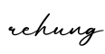 单词rehung书写
