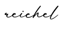 单词reichel书写