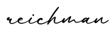 单词reichman书写