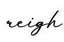 单词reigh书写