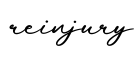 单词reinjury书写