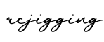 单词rejigging书写