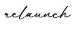 单词relaunch书写