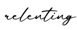 单词relenting书写