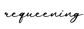 单词requeening书写