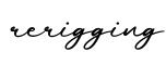 单词rerigging书写