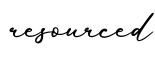 单词resourced书写