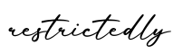 单词restrictedly书写