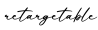 单词retargetable书写