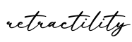 单词retractility书写
