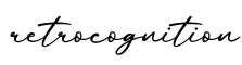单词retrocognition书写
