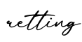 单词retting书写