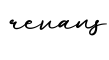 单词revans书写