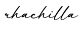 单词rhachilla书写
